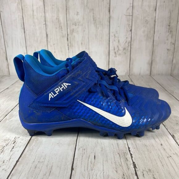 Nike alpha blue baseball‎ shoes Mens 11 - Picture 1 of 8